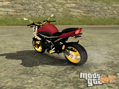 Yamaha XJ6 N - ALN1001 + Ronco para GTA San Andreas